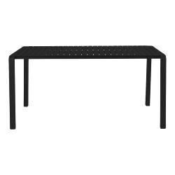 Table repas VONDEL en aluminium NOIR L168,5XP87,2XH75cm Zuiver