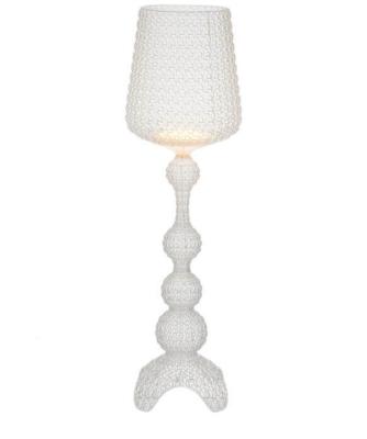 Lampadaire KABUKI CRISTAL OUTDOOR, avec vairiateur de lumière, H : 166cm ip44 26watts led Kartell