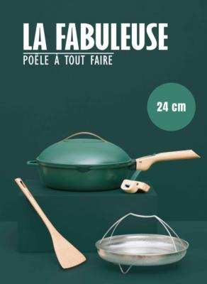 La fabuleuse poele 28cm - Canopée - VERT