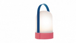 Lampe URI Bernadette 25cm Ø14,5CM LED, lumiere blanc chaud (3000 kelvin), port USB, Remember