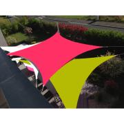 VOILE EASYSAIL CARREE 3X3 FRAMBOISE