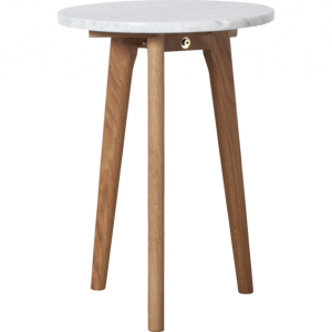 Table basse WHITE STONE S - 32x45 cm (Ø x H) - ZUIVER