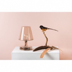 Lampe de table FATBOY® Transloetje marron 25,5x16,5cm en polycarbonate 